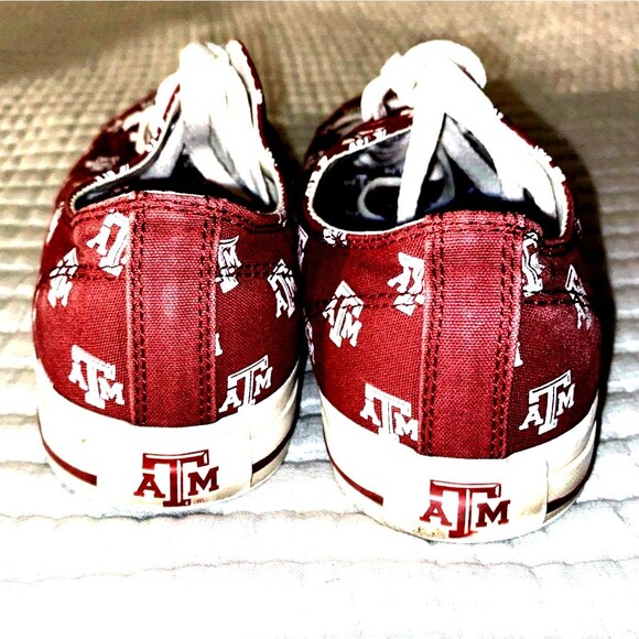 Unisex Row One Texas A&M Shoes Mens 9.5 Womens 11 - Picture 3 of 6